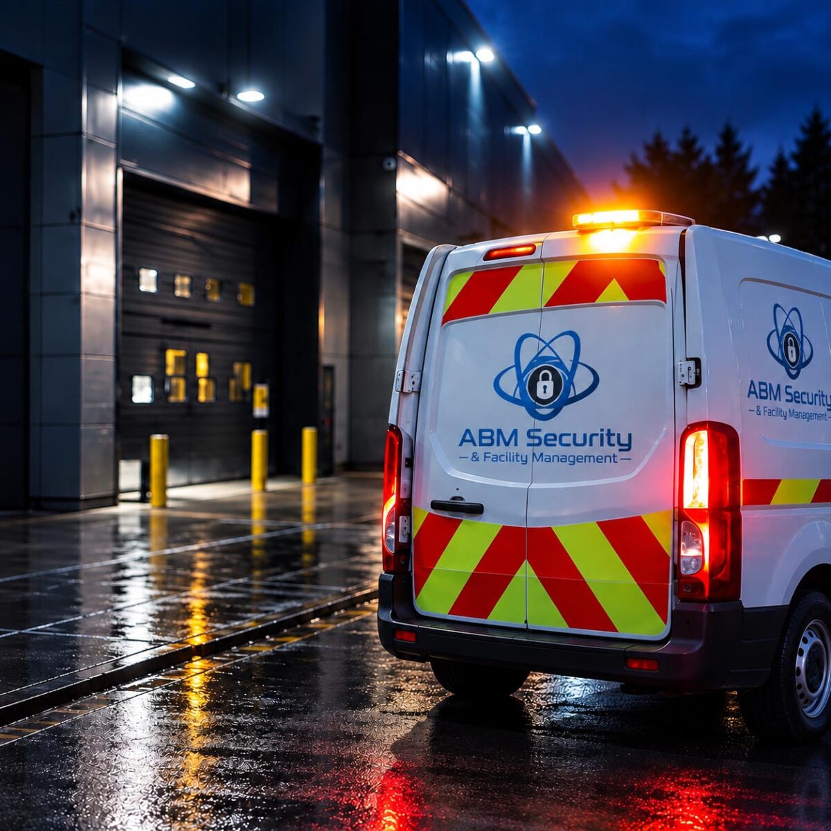 security guard van onsite